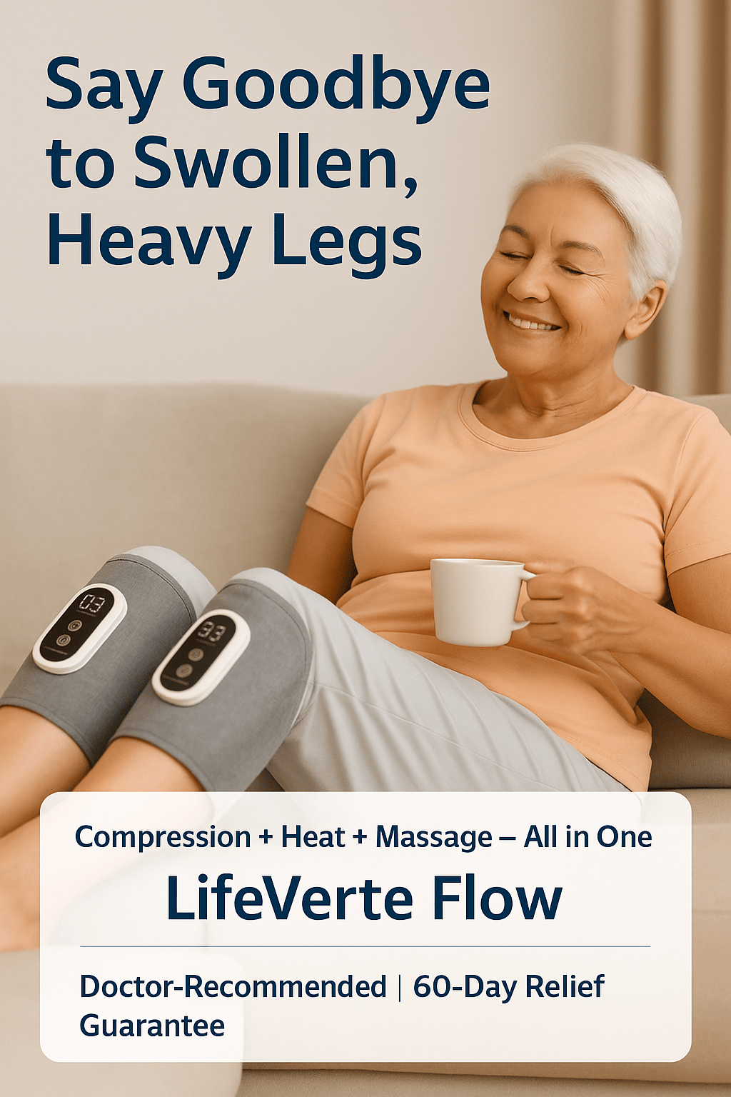 LifeVerte Flow Leg Massage and Compression 2.0